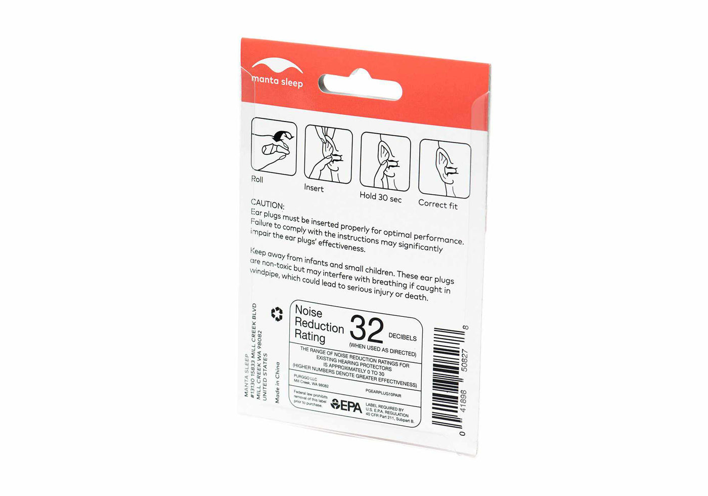 Mantae Earplugs [10 Pairs]