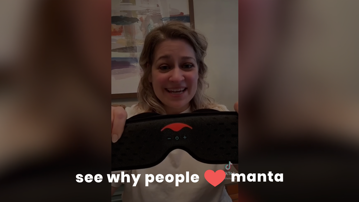 Mantae SOUND Sleep Mask (Previous Gen) - 10% Off